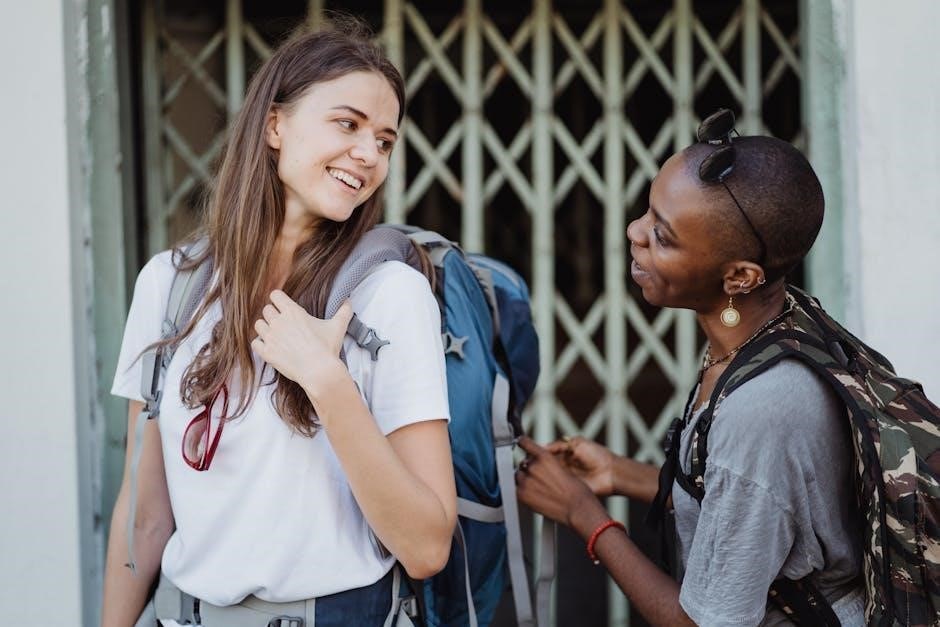 talking guide in dora’s backpack